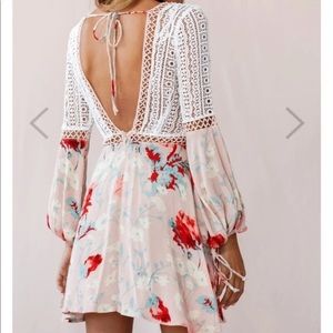 Selfie Leslie Carson Crochet Dress